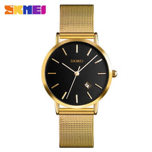 Load image into Gallery viewer, SKMEI Quartz Ladies Watch Fashion Casual Women Watches Stainless Steel Waterproof horloges vrouwen Top Brand Luxury Clock 1530