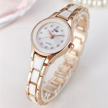 Load image into Gallery viewer, 2019 Brand Women Watches Alloy Crystal Wristwatches Women Dress Watches Gift Women Gold Fashion Luxury Quartz Watch Female Clock