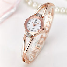Load image into Gallery viewer, 2019 Brand Women Watches Alloy Crystal Wristwatches Women Dress Watches Gift Women Gold Fashion Luxury Quartz Watch Female Clock