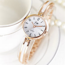 Load image into Gallery viewer, 2019 Brand Women Watches Alloy Crystal Wristwatches Women Dress Watches Gift Women Gold Fashion Luxury Quartz Watch Female Clock